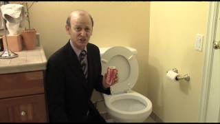 How to Clean a Toilet with CocaCola [upl. by Saturday153]