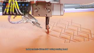 Richpeace Automatic Perforation and Sewing Machine video [upl. by Leandra64]