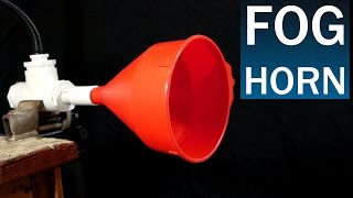 How To Make A Fog Horn  Easy PVC Design [upl. by Araek111]