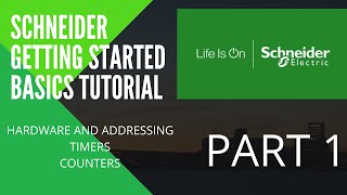 Schneider PLC Tutorial Part 1  Eco Structure Machine Edition Software Tutorial for beginners [upl. by Bat]