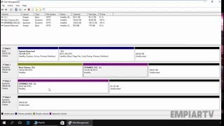 How to Create Spanned Volume in Dynamic Disk [upl. by Kcirdde703]