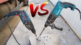 Bosch GBH 224D VS Makita HR2470  Combate De Marteletes 800 WATTS [upl. by Ellegna]