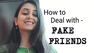 How to Handle Fake and Negative People  Redefine Friendships [upl. by Aisylla]