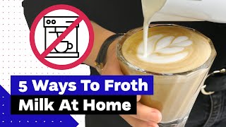 How To Froth Milk At Home Best Milk Frothers Review [upl. by Vange]