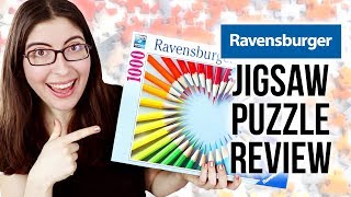 Jigsaw Puzzle Review Ravensburger 1000 Piece Puzzles [upl. by Reinhart265]