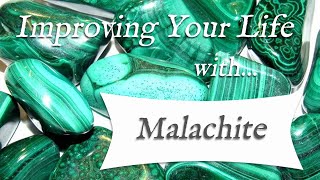 MALACHITE 💎 TOP 4 Crystal Wisdom Benefits of Malachite Crystal  Stone of Transformation [upl. by Lodi]