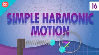 Simple Harmonic Motion Crash Course Physics 16 [upl. by Cathrine]