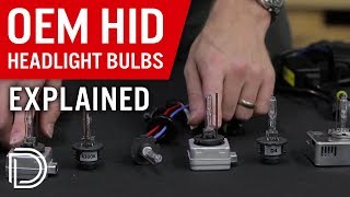 OEM HID Headlight Bulbs EXPLAINED  Diode Dynamics [upl. by Yerffeg558]