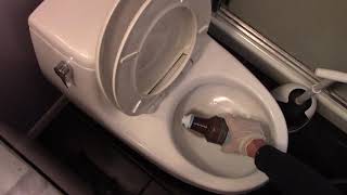 How to Remove Limescale and other Deposits from a Toilet Bowl [upl. by Elauqsap]