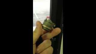 How to quickly remove a mortise cylinder lock [upl. by Yrhcaz]