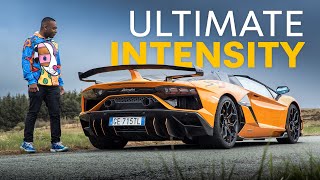 Lamborghini Aventador SVJ Roadster Review Roof Down Pulse UP 4K [upl. by Niret]