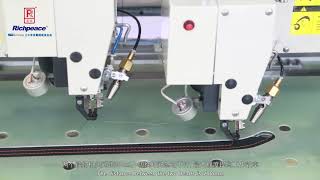 Richpeace Automatic Double Colors Sewing Machine [upl. by Tim311]