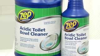 Zep Commercial Acidic Toilet Bowl Cleaner [upl. by Lah85]