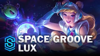 Space Groove Lux Skin Spotlight  League of Legends [upl. by Tatiana648]