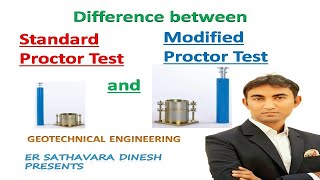 Difference Between Standard Proctor Test and Modified Proctor Test [upl. by Eiddet625]