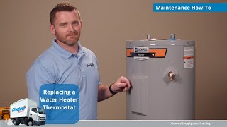 Maintenance Tip How to Quickly Replace a Water Heater Thermostat [upl. by Atinor]