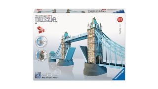 3D Puzzles – Tower Bridge by Ravensburger [upl. by Anavi]