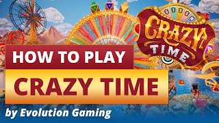 How to Play Crazy Time by Evolution Gaming [upl. by Akkim]