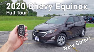 2020 Chevy Equinox LT  Full Tour  Changes for 2020 [upl. by Atihcnoc]