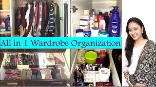 Wardrobe Organization  Clothes Organization Ideas amp Tips  How To Organize A Multi Purpose Wardrobe [upl. by Syverson]