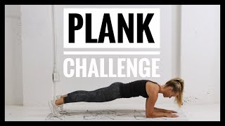 5 Minute PLANK CHALLENGE  Follow Along Workout [upl. by Nauqaj58]