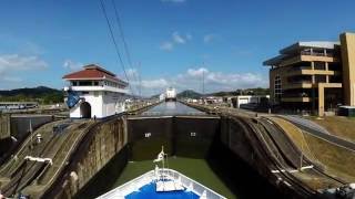 Panama Canal  Full Transit Time Lapse [upl. by Adnar504]