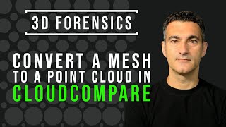 Tutorial Convert A Mesh to a Point Cloud in CloudCompare  3D Forensics CSI [upl. by Alimrahs]