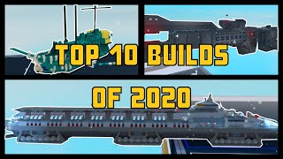 Roblox Plane Crazys Top 10 Builds of 2020 Build Showcase [upl. by Emory218]