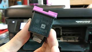 Solusi error incompatible cartridges pinter HP deskjet 3835 [upl. by Naara]