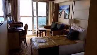 Regal Princess Balcony Cabin D216 Video Tour [upl. by Nadroj]