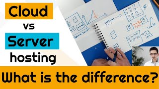 Whats the difference between a server and a cloud hosting [upl. by Ayeki]