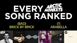 Every Arctic Monkeys Song Ranked WORST to BEST [upl. by Ennaimaj]