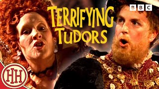 Horrible Histories  The Terrifying Tudors  Compilation [upl. by Notsud]