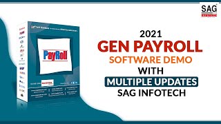 Gen Payroll Desktop Software by SAG Infotech  FREE Demo Video  Best HR Payroll Software [upl. by Ansley]