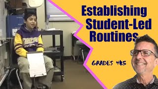 Classroom Observation Establishing Routines [upl. by Tenom227]