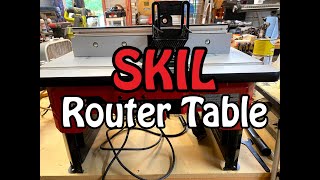 Skil Router Table Review [upl. by Noeht851]