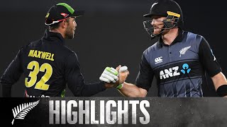 Highest Chase In T20 History  HIGHLIGHTS  TransTasman Tri Series  BLACKCAPS v Australia [upl. by Genesa]