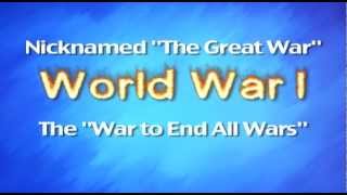 World War One Song  Educational Music Video [upl. by Yekcin996]