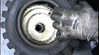 Snowblower Flat Tire Repair [upl. by Atteynad]