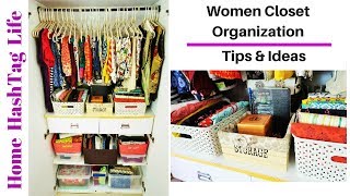 Women Closet Organization Ideas amp Tips  Organize Wardrobe Like A Pro [upl. by Htebazileharas]