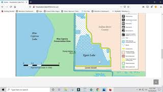 FWC Map Of Headwaters Lake in Fellsmere Fl [upl. by Maiocco]