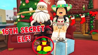 HOW To Find The 16TH SECRET ELF In Bloxburg Elf Hunt [upl. by Parhe]