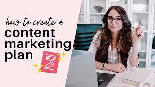 How to Create A Content Marketing Plan  SOCIAL MEDIA TIPS [upl. by Einnel]