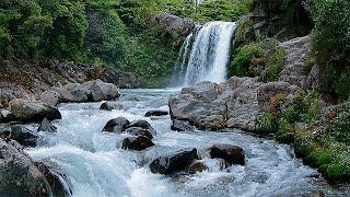 Entspannungs  Wasserfall HD Naturgeräusche [upl. by Ahsinom]