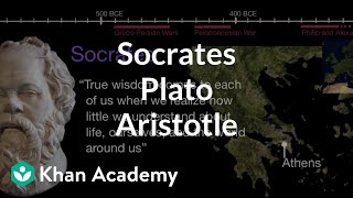 Socrates Plato Aristotle  World History  Khan Academy [upl. by Carlen]