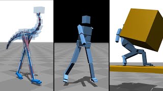 Flexible MuscleBased Locomotion for Bipedal Creatures [upl. by Annaoy]