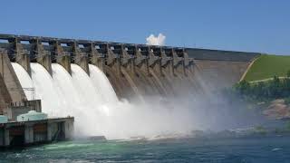 Hartwell Dam Release June 19th 2018 [upl. by Gierk]