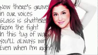 Ariana Grande  Love The Way You Lie LYRICS [upl. by Nassi]