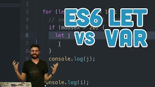 161 let vs var  Topics of JavaScriptES6 [upl. by Gilus]