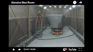 Abrasive Blast Room ISTblast [upl. by Wanfried614]